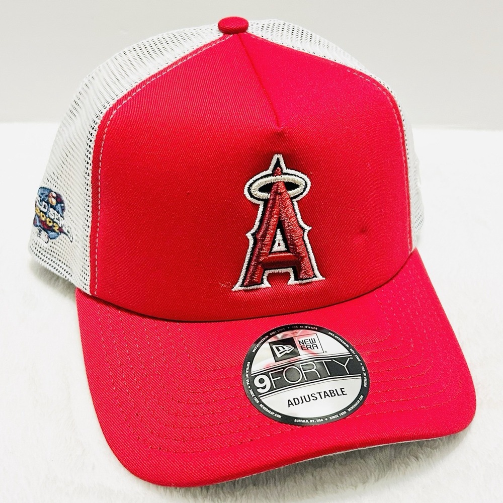New Era Los Angeles Angels World Series 2002 9FORTY A-Frame Hat Cap Adjustable